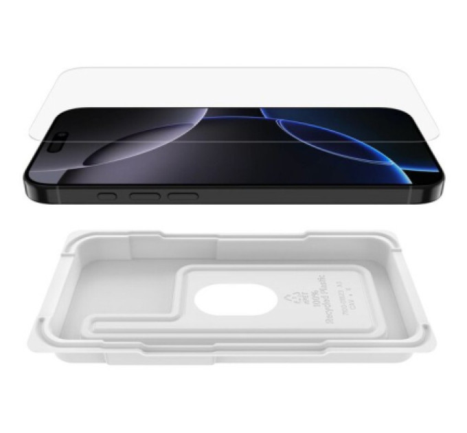 Belkin Скло захисне Belkin TemperedGlass AM iPhone 16 Pro Max (OVA160HQ)