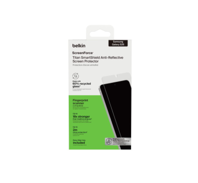 Belkin Скло захисне Belkin Titan SmartShield Samsung Galaxy S26 (OVB072HQ)