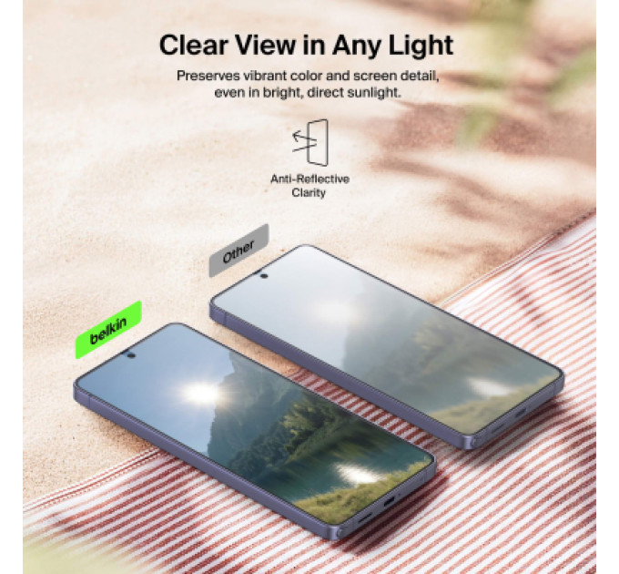 Belkin Скло захисне Belkin Titan SmartShield Samsung Galaxy S26 Ultra (OVB074HQ)