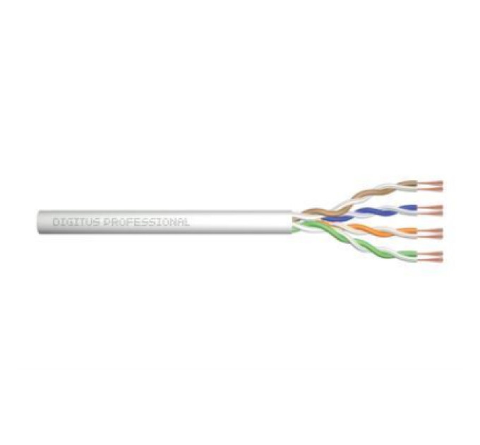 Digitus Кабель мережевий Digitus UTP 305м, cat.5e, патч-кордовий, AWG 26/7, grey ( U-UTP) (DK-1511-P-305-1)