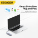 Essager USB-хаб Essager Marble Harp 11 in 1 USB-C Hub (EHB11-FQ0G-Z)