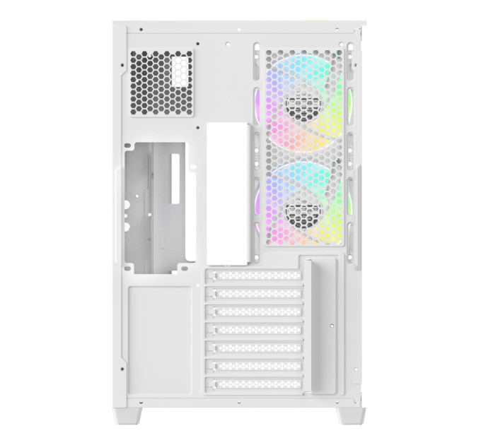 OCYPUS Корпус для комп'ютера ATX W/O PSU DELTA C74 ARGB білий (DELTA-C74-WHD200XX-GL) OCYPUS