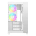 OCYPUS Корпус для комп'ютера ATX W/O PSU DELTA C74 ARGB білий (DELTA-C74-WHD200XX-GL) OCYPUS