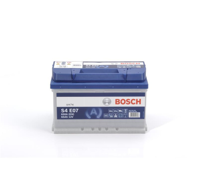 BOSCH AUTO Акумулятор Bosch S4 12В 65Аг 650А R+ (0 092 S4E 070)