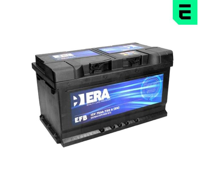 Era Акумулятор Era 12В 75Аг 730А R+ (E57514)