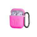 2E Mobile аccessories Чохол 2Е для AirPods (Gen 1-2, 2016-2019), Pure Color Silicone Imprint (1.5mm), червоний