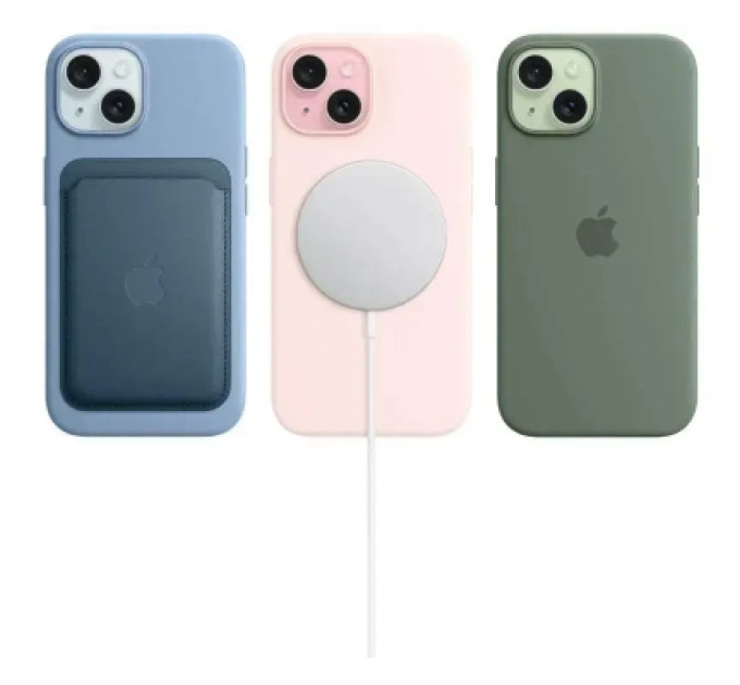 Apple Мобільний телефон Apple iPhone 15 128Gb Blue (REF B) BREEZY (2BMTP43)