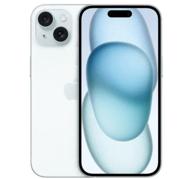 Apple Мобільний телефон Apple iPhone 15 128Gb Blue (REF B) BREEZY (2BMTP43)