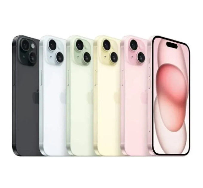 Apple Мобільний телефон Apple iPhone 15 128Gb Blue (REF B) BREEZY (2BMTP43)