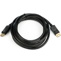 Кабель мультимедійний DisplayPort M to DisplayPort M 5.0m 8K/4K black Atcom (50121)