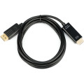 Atcom Кабель мультимедійний DisplayPort M to HDMI M 3.0m 8K/4K black Atcom (30100)
