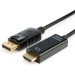 Atcom Кабель мультимедійний DisplayPort M to HDMI M 3.0m 8K/4K black Atcom (30100)