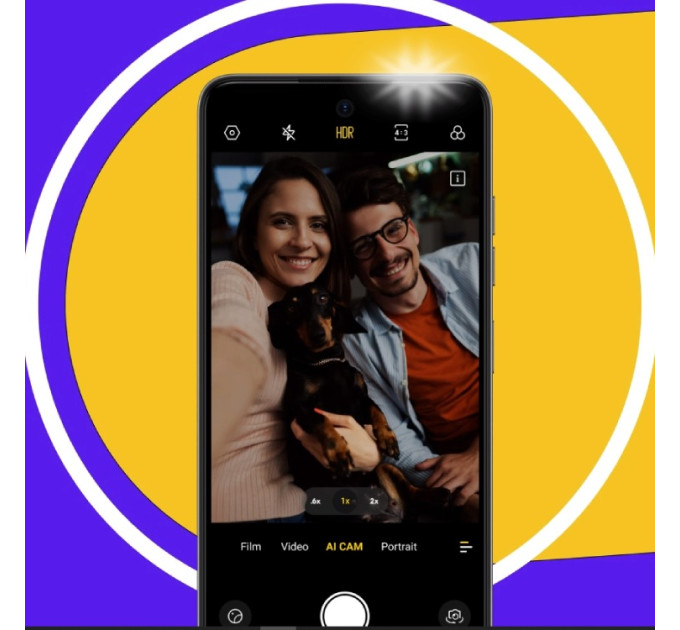 Смартфон Tecno Spark 20C (BG7n) 4/128GB Dual Sim Mystery White (4894947011757)