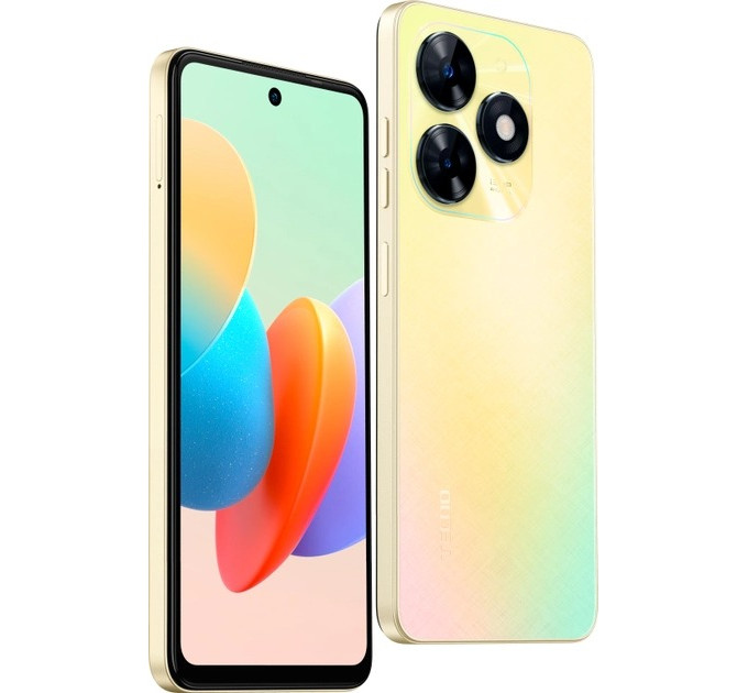 Смартфон Tecno Spark Go 2024 (BG6) 4/128GB Dual Sim Alpenglow Gold (4894947018091)
