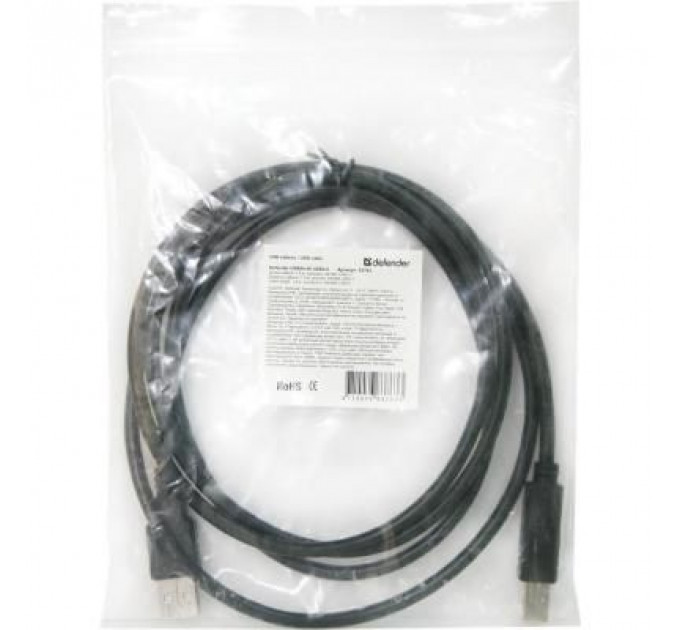 Кабель для принтера USB 2.0 AM/BM 5m USB04-17 Defender (83765)
