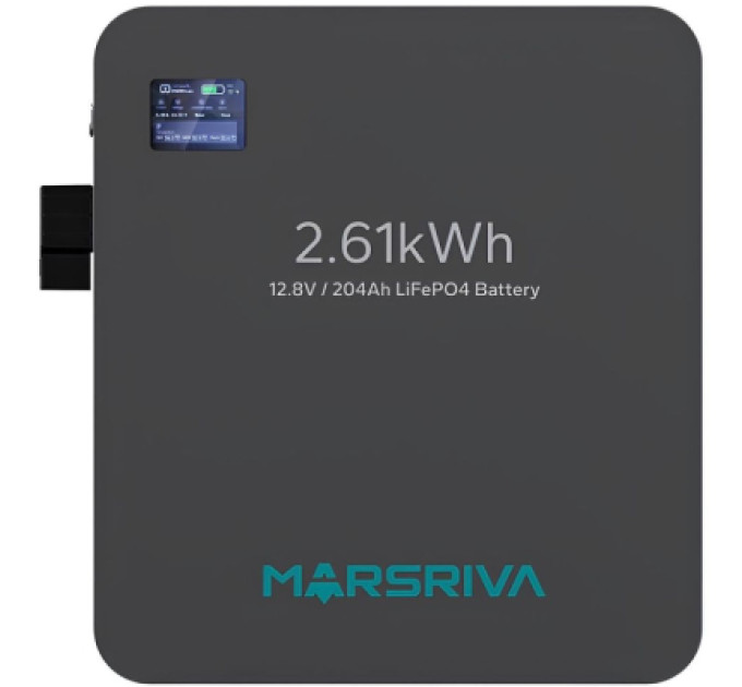 Marsriva Батарея LiFePo4 Marsriva 12.8V 204Ah 2.61kWh (MR-LFP12-200-WMD)