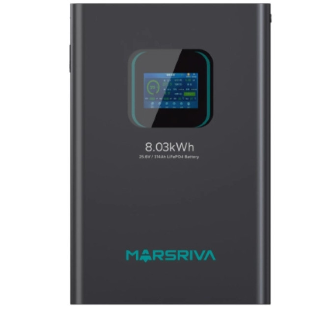 Marsriva Батарея LiFePo4 Marsriva 25.6V 314Ah 8.03kWh (MR-LBP24-314-WMT)