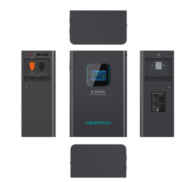 Marsriva Батарея LiFePo4 Marsriva 25.6V 314Ah 8.03kWh (MR-LBP24-314-WMT)