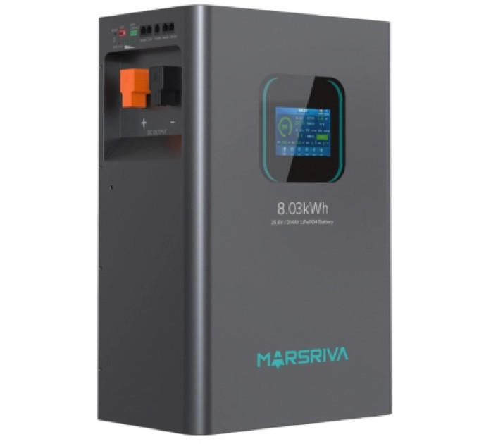 Marsriva Батарея LiFePo4 Marsriva 25.6V 314Ah 8.03kWh (MR-LBP24-314-WMT)