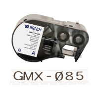 Стрічка для принтера етикеток Brady M4C-750-499, безперервна стрічка, 19.05 mm × 4.88 m, black on white, нейлон (170795)