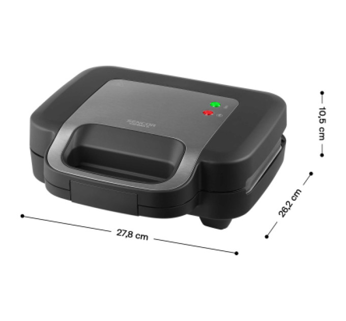 Sencor Сендвічниця Sencor SSM9860BK