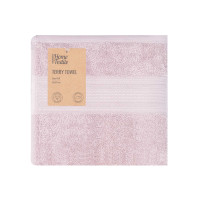 Рушник Ardesto махровий SuperSoft 100% бавовна 50 х 90 см, рожевий (ART2250SCP)