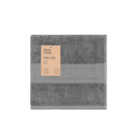 Рушник Ardesto махровий SuperSoft 100% бавовна 50 х 90 см, сірий (ART2250SLP)