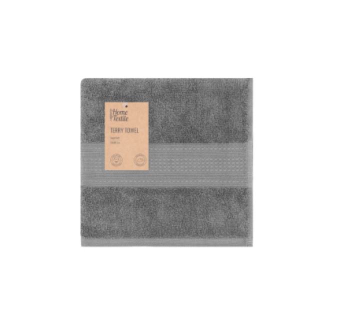 Ardesto Рушник Ardesto махровий SuperSoft 100% бавовна 50 х 90 см, сірий (ART2250SLP)