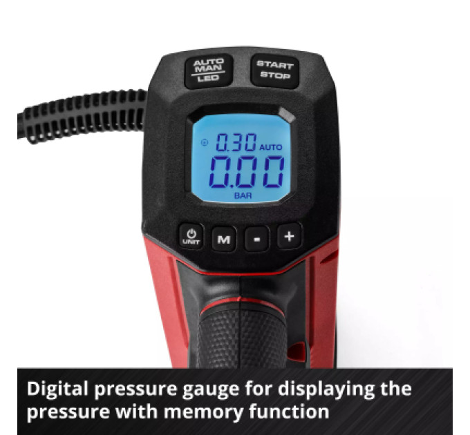 Einhell Компресор Einhell CE-CC 18/23 D Li - Solo, 18V, 12 l/min, 11 bar (без АКБ та ЗП) (2071025)