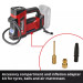 Einhell Компресор Einhell CE-CC 18/23 D Li - Solo, 18V, 12 l/min, 11 bar (без АКБ та ЗП) (2071025)
