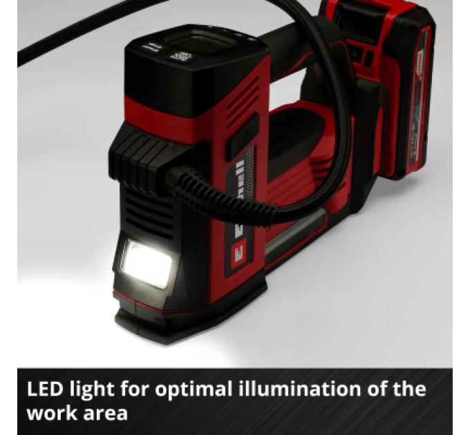 Einhell Компресор Einhell CE-CC 18/23 D Li - Solo, 18V, 12 l/min, 11 bar (без АКБ та ЗП) (2071025)