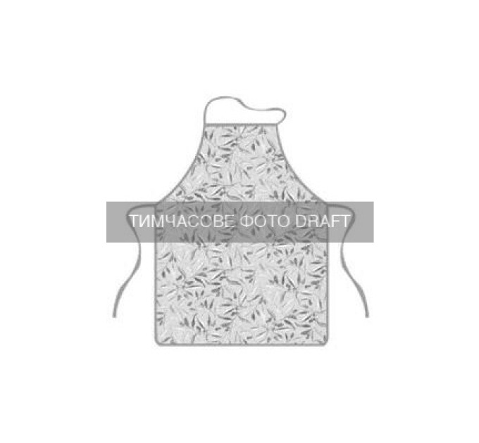 Ardesto Фартух Ardesto Grey leaves 60х80см, 100% поліестер, cірий (ART12GL)