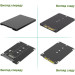 Dynamode Конвертор Dynamode 2.5'' SATA to M.2 (NGFF) SSD 22*30mm, 22*42mm, 22*60mm, 22*80mm (S103-1N-P)