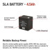 EMOS Батарея до ДБЖ EMOS B9653 AGM 12V 4.5Ah fast 4,7mm (B9653)
