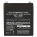 EMOS Батарея до ДБЖ EMOS B9653 AGM 12V 4.5Ah fast 4,7mm (B9653)