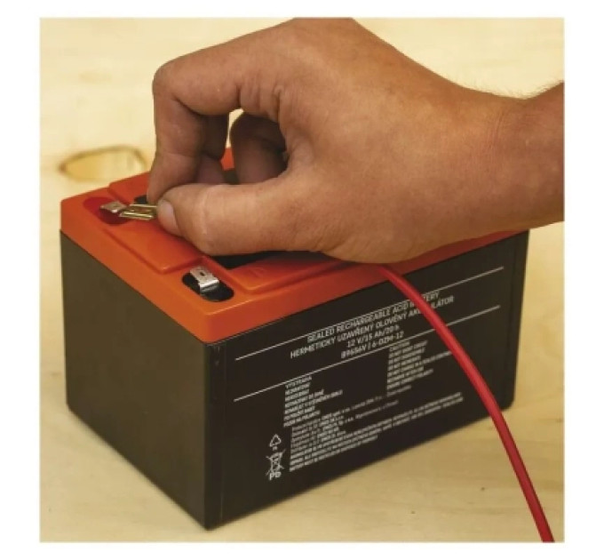 EMOS Батарея до ДБЖ EMOS B9656V AGM 12V 15Ah fast 6,3mm (B9656V)