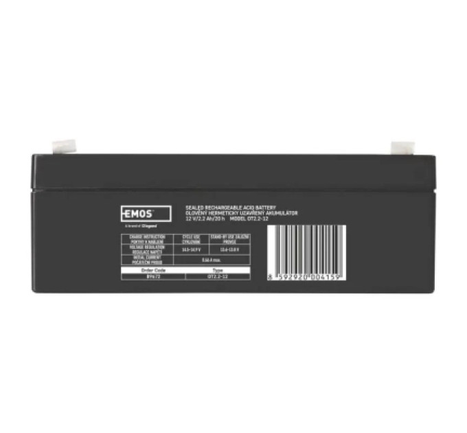 EMOS Батарея до ДБЖ EMOS B9672 AGM 12V 2,2Ah fast 4,7mm (B9672)