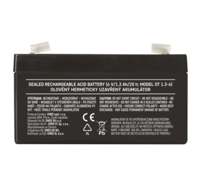 EMOS Батарея до ДБЖ EMOS B9675 AGM 12V 9Ah fast 6,3mm (B9675)