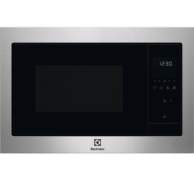 Electrolux HA Мікрохвильова піч Electrolux вбудована, 25л, електрон. керування, 900Вт, гриль, дисплей, нерж