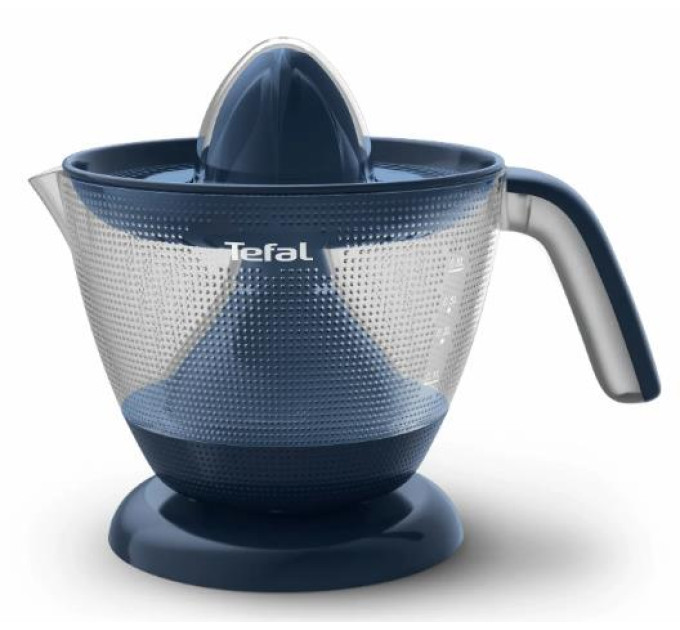 Tefal HA Соковитискач Tefal Morning Blue цитрус-прес 25Вт, чаша-0.8л, пластик, синій