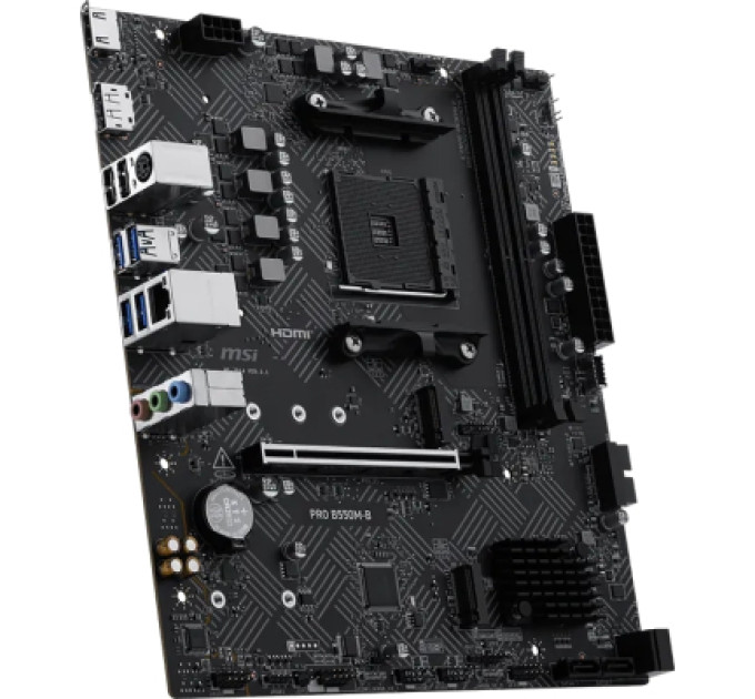 MSI Материнська плата MSI PRO B550M-B