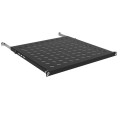 Zpas Полиця ZPAS 19", 0.5U, глибина 450мм, кріплення 450-550 мм, 70кг максимально, чорна