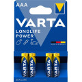 Varta Батарейка Varta AAA Longlife Power лужна * 4 (04903121414)