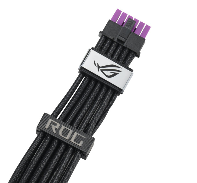 ASUS Кабель для відеокарти Asus ROG Equalizer 12V-2x6 ATX 3.1 & PCIe 5.1 Black (90YE00BN-B0QA00)