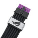 ASUS Кабель для відеокарти Asus ROG Equalizer 12V-2x6 ATX 3.1 & PCIe 5.1 Black (90YE00BN-B0QA00)