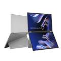 ASUS monitors Монітор портативний Asus 2x14" ZenScreen DUO MQ149CD mHDMI, 2xUSB-C, OLED, 1920x1200, 16:10, DCI-P3 100%, HDR400, Cover