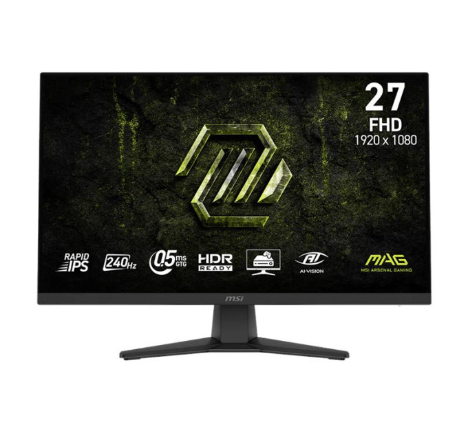 MSI monitors Монітор MSI 27" MAG 272F-X24 2xHDMI, DP, Audio, IPS, 240Hz, 0.5ms, sRGB 122%, FreeSync