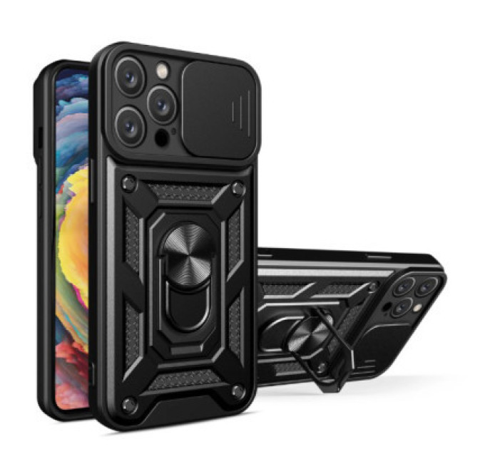 BeCover Чохол до мобільного телефона BeCover Military Apple iPhone 15 Pro Black (709953)