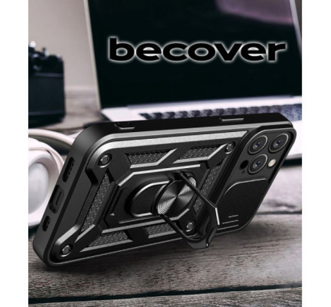 BeCover Чохол до мобільного телефона BeCover Military Apple iPhone 15 Pro Black (709953)