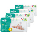 Dada Підгузки Dada Extra Soft Розмір 3 MIDI (4-9 кг) 4 упаковки по 50 шт (200 шт) (4820174989545)